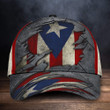 Love Country Puerto Rico Printing Baseball Cap Hat