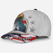 Proud American Eagle Independence Day Printing Baseball Cap Hat Custom Name