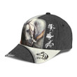 Personalized White Horse Printing Baseball Cap Hat