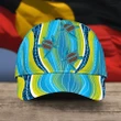 Wonderful Aboriginal Blue Turtles Printing Baseball Cap Hat