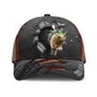 Custom Name Bull Riding From Hole Printing Baseball Cap Hat
