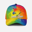 Art Lgbt Unicorn Love Is Love Lgbt Printing Baseball Cap Hat