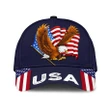 Eagle Usa Flag Form Printing Baseball Cap Hat