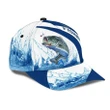 Fishing Blue Ocean Form Printing Baseball Cap Hat