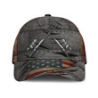 Fishing Special American Flag Printing Baseball Cap Hat