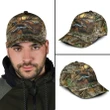Love Moose Couple In Forest Hunting Camouflage Printing Baseball Cap Hat