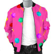 Lollipop Colorful Pattern 3d Printed Unisex Bomber Jacket