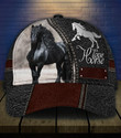 Wild Horse Love Horse Custom Name Printing Baseball Cap Hat