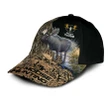 Unique Love Moose Hunting Camouflage Printing Baseball Cap Hat