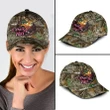 Deer Hunting Country Girl Design Printing Baseball Cap Hat