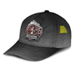 Firefighter Sign In Red And Silver Printing Baseball Cap Hat