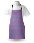 Eastern Traditional Grid Kitchen Apron