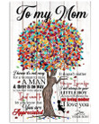 To My Mom How Far I Go In Life You Will Always Be My Loving Mother Vertical Poster