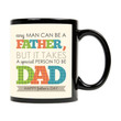 Happy Fathers Day Person To Be Dad Printed Mug