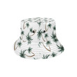 Palm Tree Design Pattern White Skin Unisex Bucket Hat