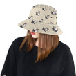 Cute Siberian Husky Design Unisex Bucket Hat