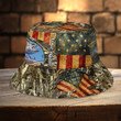 United State Fishing Custom Name Unisex Bucket Hat