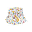 Colorful Moon Sleep Pattern Unisex Bucket Hat