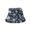 Hydrangea Pattern Print Design Dark Background Unisex Bucket Hat