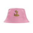 King Brown Snake Pink Unisex Bucket Hat