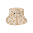 Christmas Ginger Cookie Design Pattern Unisex Bucket Hat