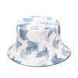 Crane Floral Design Pattern Unisex Bucket Hat