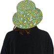 Multicolor Gardening Pattern Print Design Unisex Bucket Hat