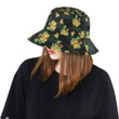 Pineapple Tropical Flower Pattern Unisex Bucket Hat