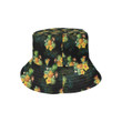 Pineapple Tropical Flower Pattern Unisex Bucket Hat