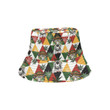 Multicolor Cool Camel Leaves Pattern Unisex Bucket Hat