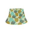 Cute Pineapple Pattern Print Design Unisex Bucket Hat