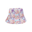 Faint Lilac Pattern Print Design Unisex Bucket Hat