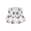 French Bulldog Heart Sunglass Design Pattern Unisex Bucket Hat