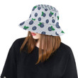 Sweet Blueberry Pattern Print Unisex Bucket Hat