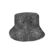 Cobweb Spider Web Design Pattern Unisex Bucket Hat