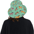 Colorful Horses Design Pattern Unisex Bucket Hat