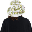 Frog Drunk Pattern Cool Unisex Bucket Hat