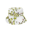 Frog Drunk Pattern Cool Unisex Bucket Hat