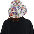 Cute Pansy Pattern Design Unisex Bucket Hat