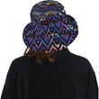 3d Space Colorful Tribal Galaxy Pattern Unisex Bucket Hat