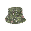 Green Dragon Rose Flower Unisex Bucket Hat