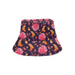 Colorful Dahlia Pattern Print Design Unisex Bucket Hat