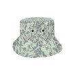 Hand Drawn Blueberry Pattern Green Theme Unisex Bucket Hat