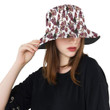 Crow Tree And Leaves Pattern Unisex Bucket Hat