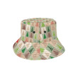 Faint Christmas Tree Pattern Unisex Bucket Hat