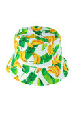 Banana Pattern Print Mix While Theme Bucket Hat