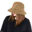 Bengal Tigers Pattern Abstract Art Unisex Bucket Hat