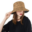Bengal Tigers Pattern Abstract Art Unisex Bucket Hat