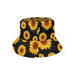 Sunflower Cool Pattern Print Design Unisex Bucket Hat