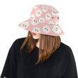 Cute Pink Sheep Pattern Unisex Bucket Hat